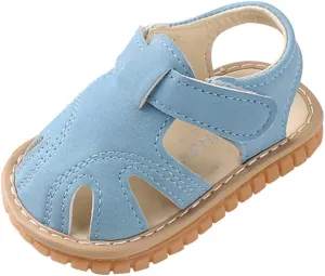 0-18Months Closed Toe Shoes Baby Boys Girls Soft First Sandals Walkers Roman Sole Shoes Baby Running Shoes