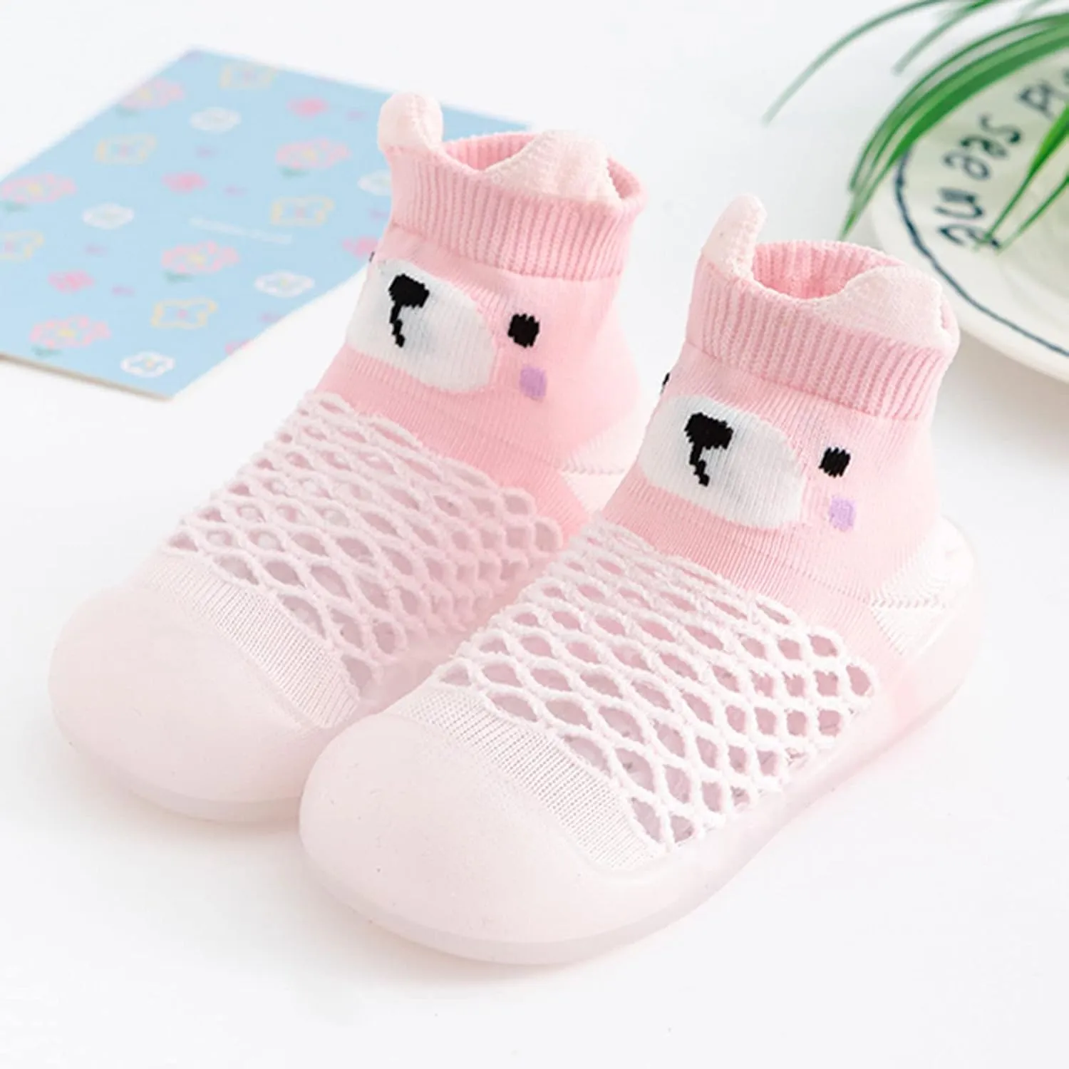 6t Shoe Girl Infant Boys Girls Animal Prints Cartoon Shoes Toddler Breathable Mesh The Floor Non Slip Mes Shoes Size