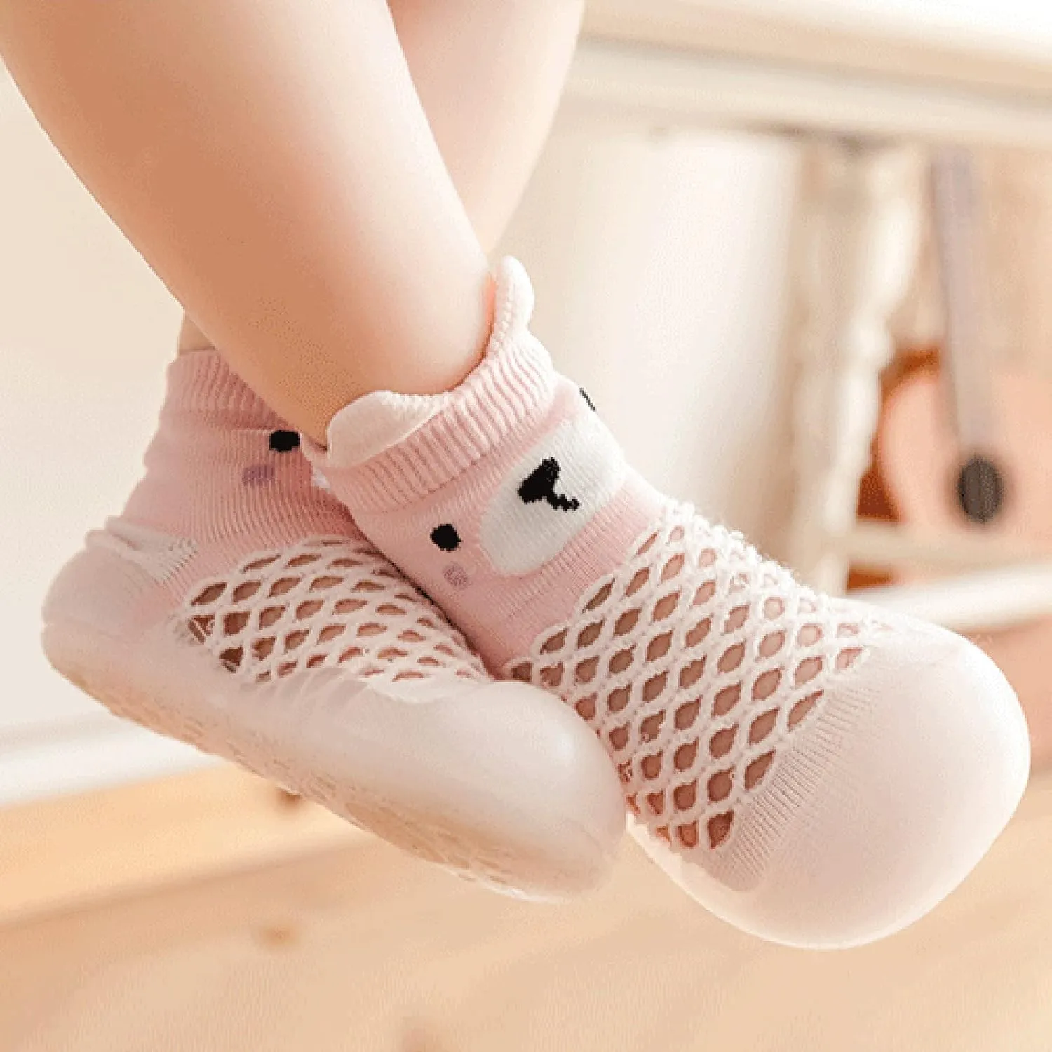 6t Shoe Girl Infant Boys Girls Animal Prints Cartoon Shoes Toddler Breathable Mesh The Floor Non Slip Mes Shoes Size