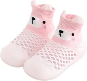 6t Shoe Girl Infant Boys Girls Animal Prints Cartoon Shoes Toddler Breathable Mesh The Floor Non Slip Mes Shoes Size