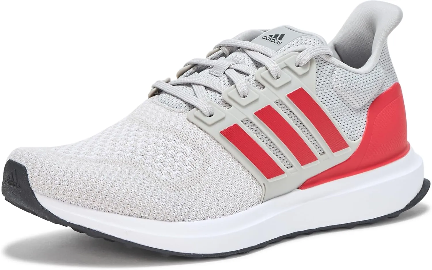 adidas Baby Boys UBounce DNA Sneaker, Grey/Better Scarlet/Black, 7 Infant