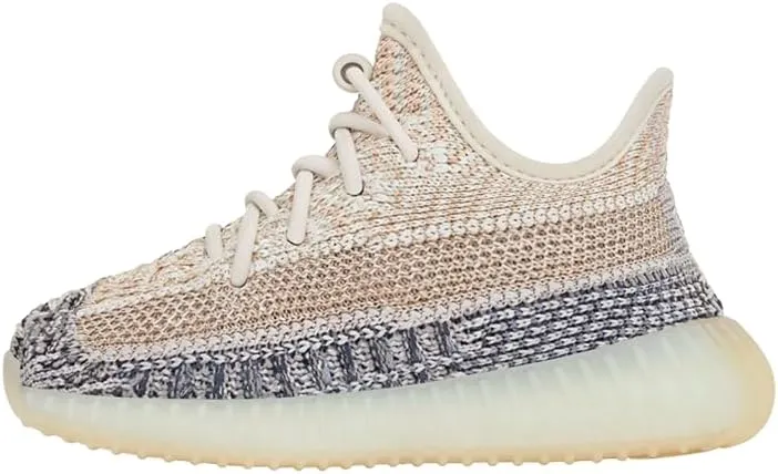 adidas Infant Boys Yeezy Boost 350 V2 Slip On Sneakers Shoes Casual - Beige
