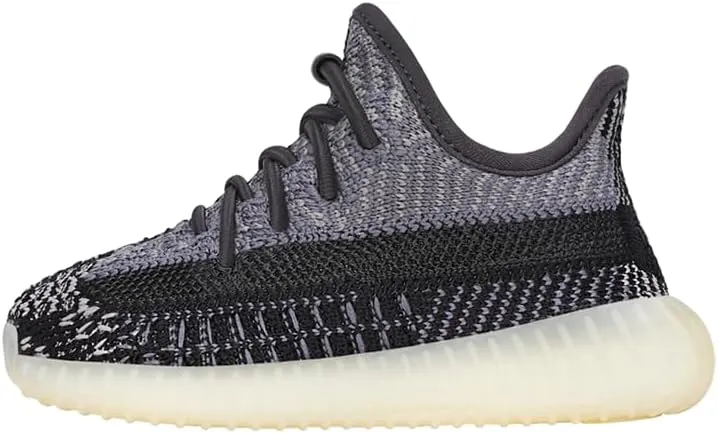 adidas Infant Boys Yeezy Boost 350 V2 Slip On Sneakers Shoes Casual - Black