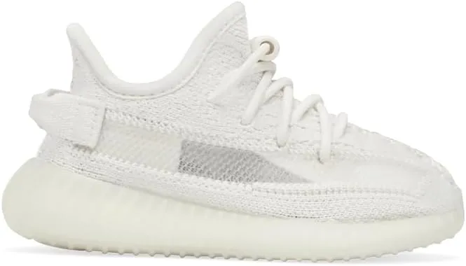 adidas Infant Boys Yeezy Boost 350 V2 Slip On Sneakers Shoes Casual - Off White - Size 9 M