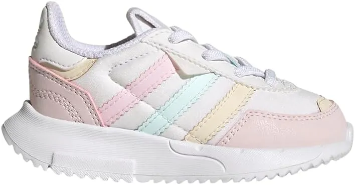 adidas Infant Girls Retropy F2 Slip On Sneakers Shoes Casual - White - Size 10 M