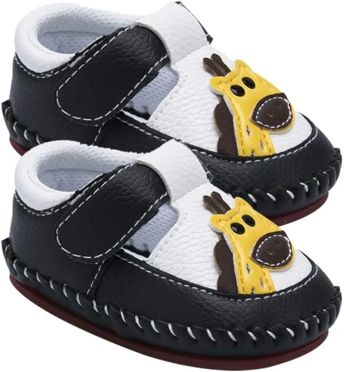 Babies Prewalker Toddler Baby Boys Girls Ankle Sneakers Soft Anti- Slip Sole Baby Walking Shoes