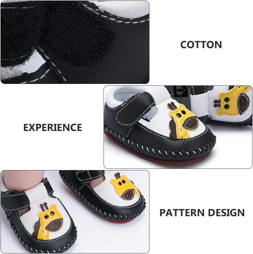 Babies Prewalker Toddler Baby Boys Girls Ankle Sneakers Soft Anti- Slip Sole Baby Walking Shoes
