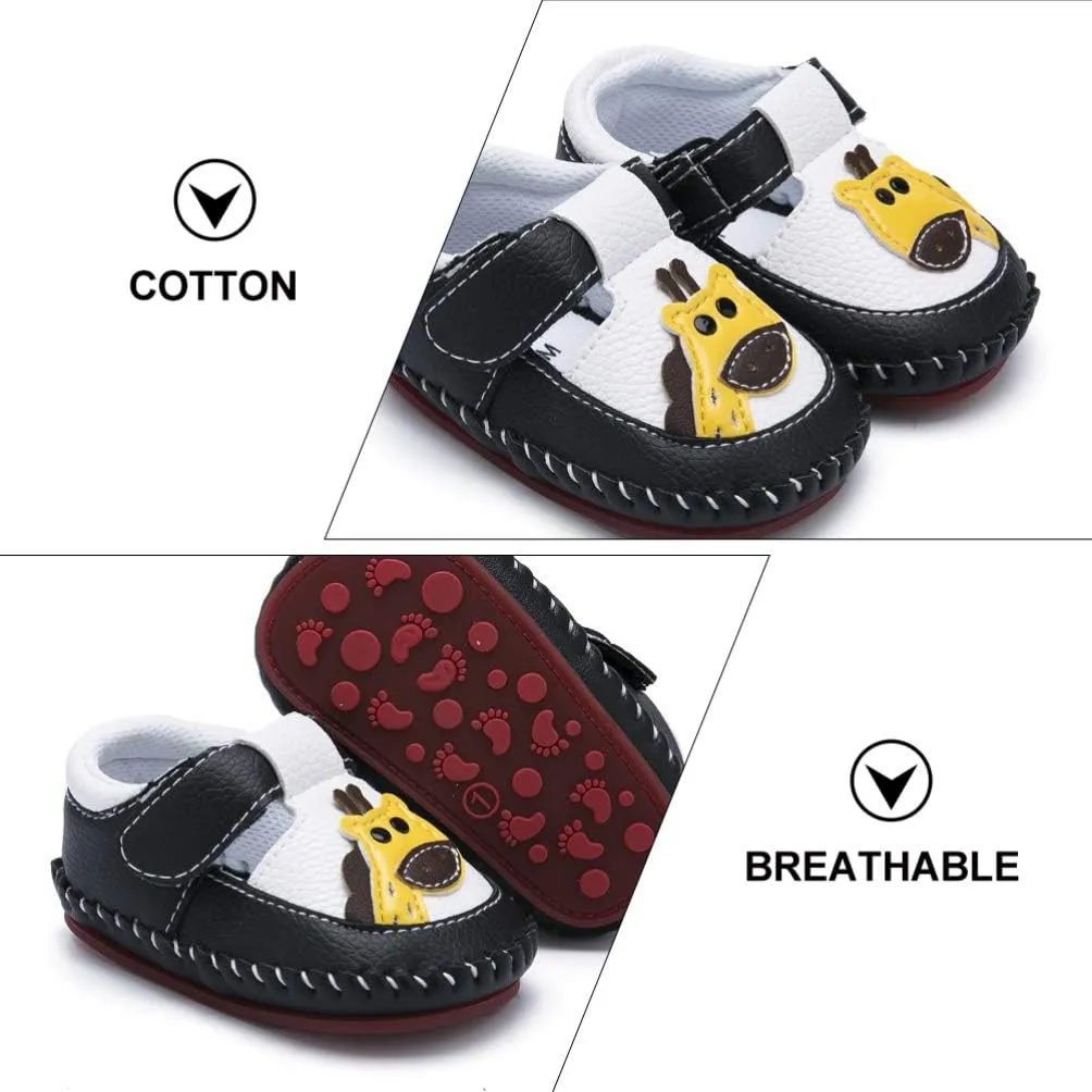 Babies Prewalker Toddler Baby Boys Girls Ankle Sneakers Soft Anti- Slip Sole Baby Walking Shoes