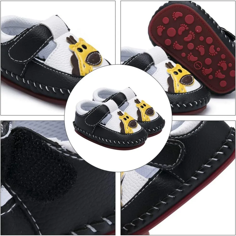 Babies Prewalker Toddler Baby Boys Girls Ankle Sneakers Soft Anti- Slip Sole Baby Walking Shoes