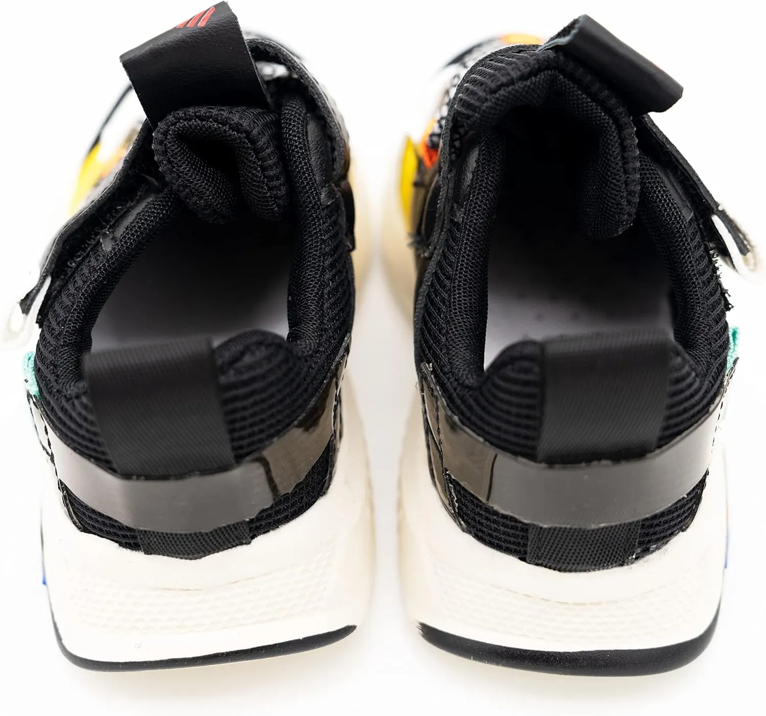 Baby Boy Girl Shoes Breathable Walking Lightweight Non-Slip Sneakers Infant First Walker 6 9 12 18 24 Months Size Toddler Black Yellow Pink