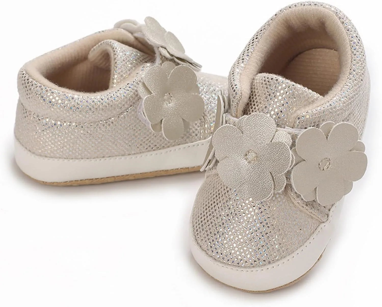 Baby Boys Girls High Top Sneakers Soft Soles Anti Infant Ankle Shoes Toddler Prewalker Crib Shoes Big Girls