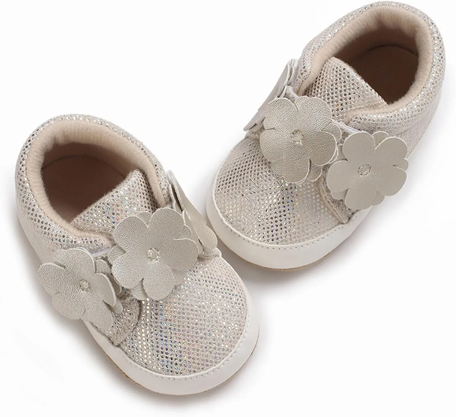 Baby Boys Girls High Top Sneakers Soft Soles Anti Infant Ankle Shoes Toddler Prewalker Crib Shoes Big Girls