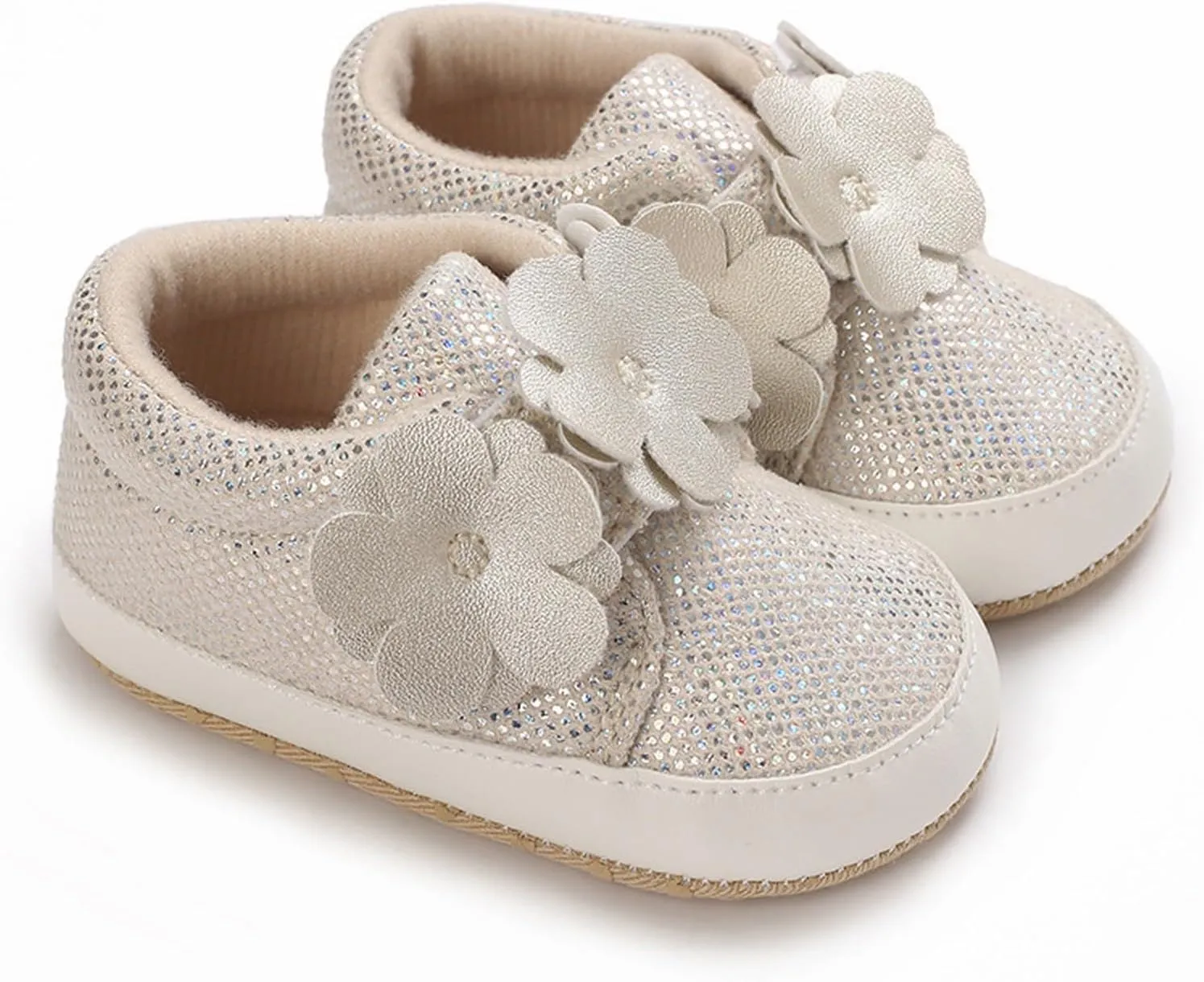Baby Boys Girls High Top Sneakers Soft Soles Anti Infant Ankle Shoes Toddler Prewalker Crib Shoes Big Girls