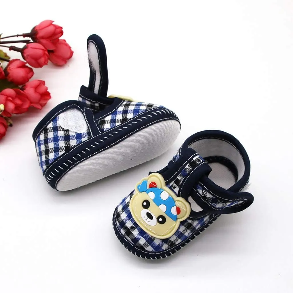 Baby Boys Girls Sneakers Soft Anti-Slip Sole Walking Shoes Newborn Infant Toddler Crib Pre-Walkers Oxford Shoes