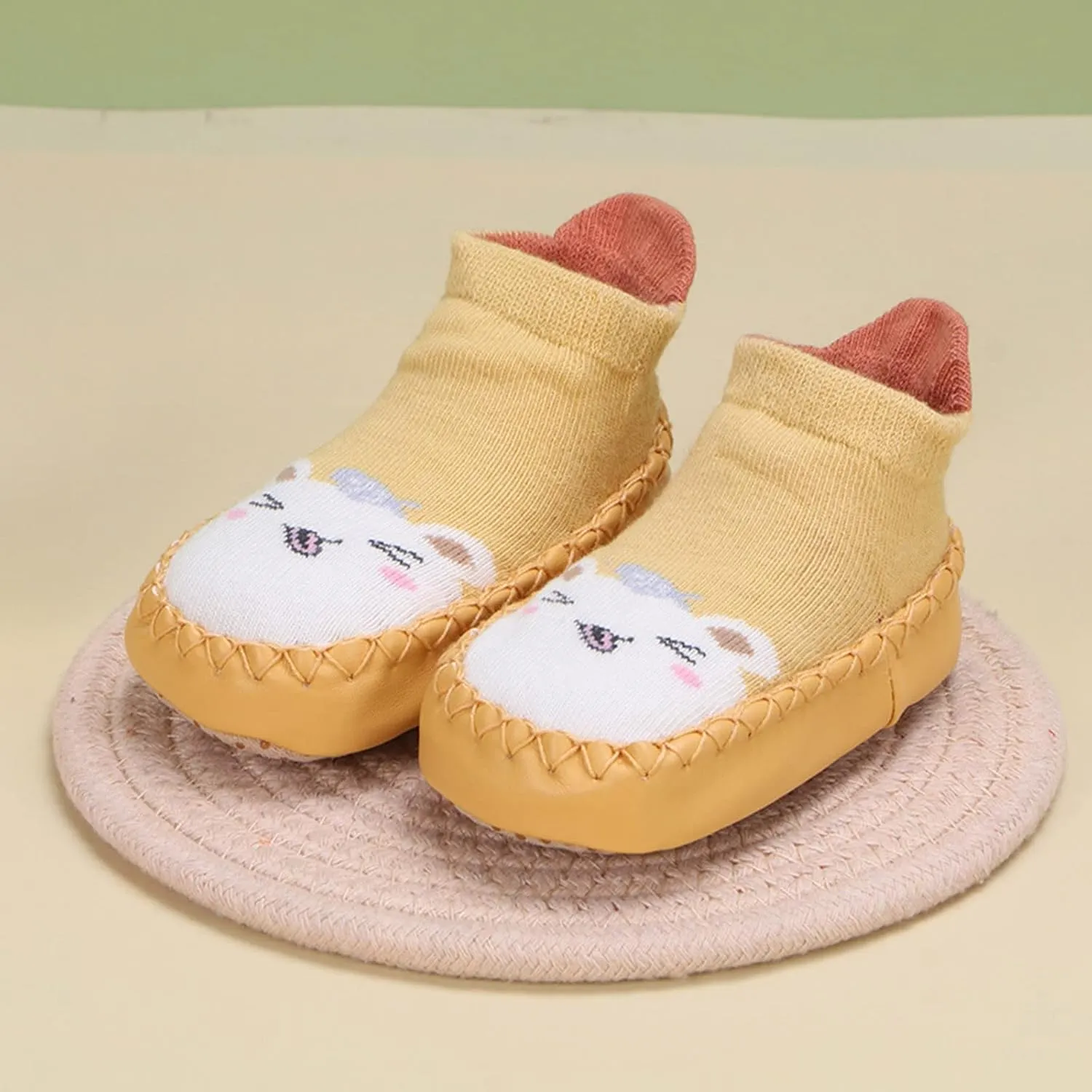 Baby Cute Cartoon Socks Shoes Children Toddler Shoes Flat Bottom Non Slip Floor Sports Shoes Baby Walking Shoes