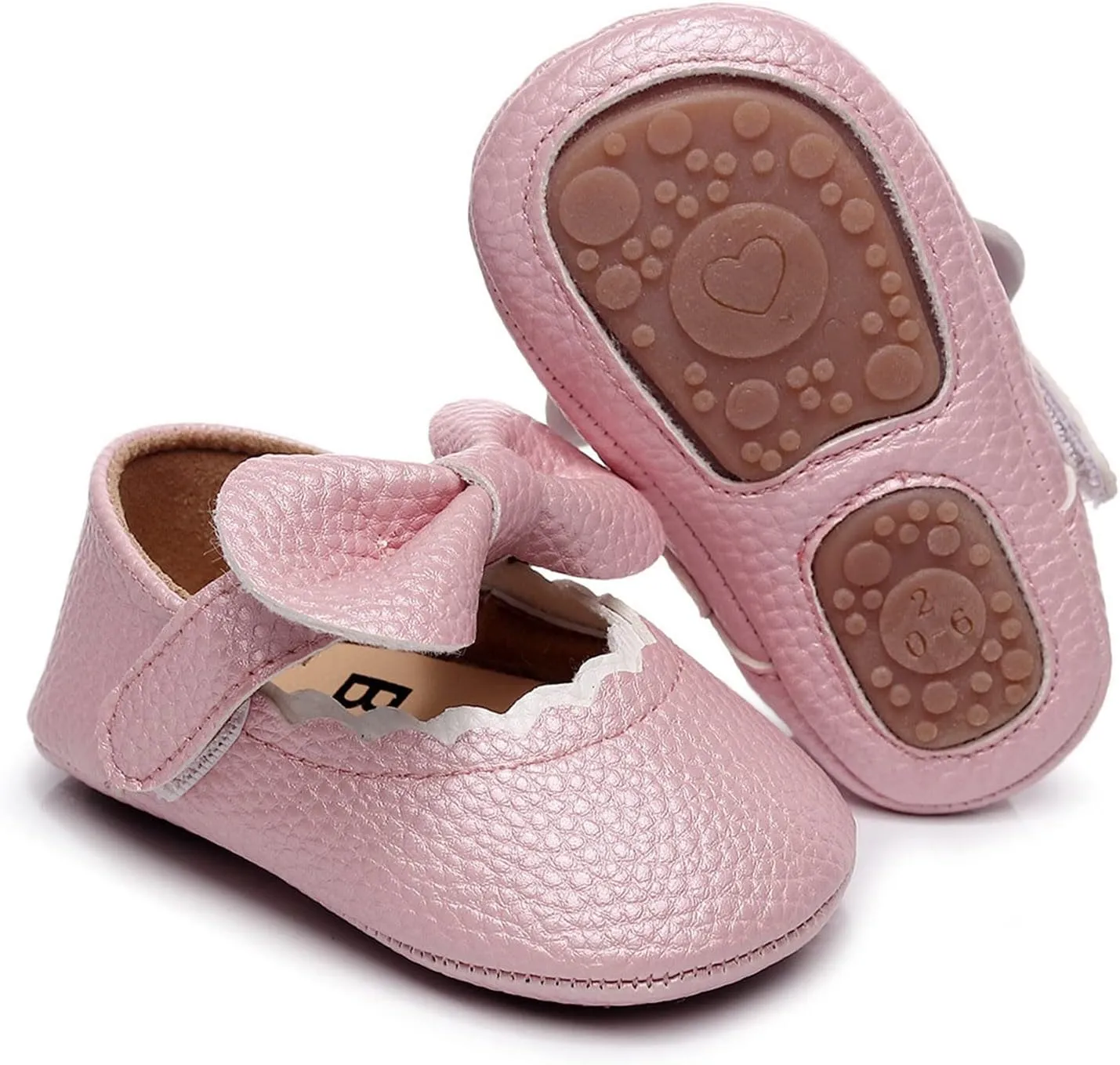 Baby Girl Shies Infant Girls Single Shoes Ruffles Bowknot First Walkers Shoes Toddler Sandals Princess Shoes Shoes for Toddler