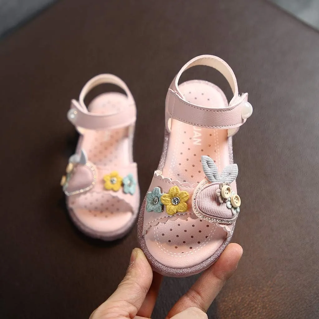 Baby Girl Shoes 18m Kids Shoes Cute Girls Rabbit Princess Soft Baby Beach Infant Toddler Sandals Baby Infant Water Socks