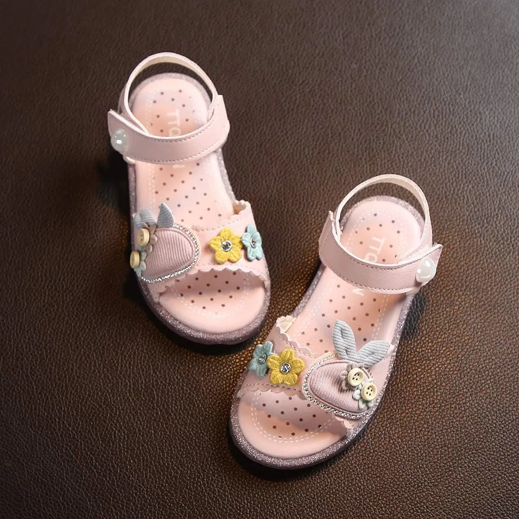 Baby Girl Shoes 18m Kids Shoes Cute Girls Rabbit Princess Soft Baby Beach Infant Toddler Sandals Baby Infant Water Socks