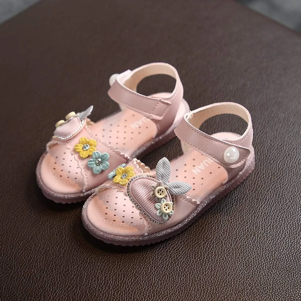 Baby Girl Shoes 18m Kids Shoes Cute Girls Rabbit Princess Soft Baby Beach Infant Toddler Sandals Baby Infant Water Socks