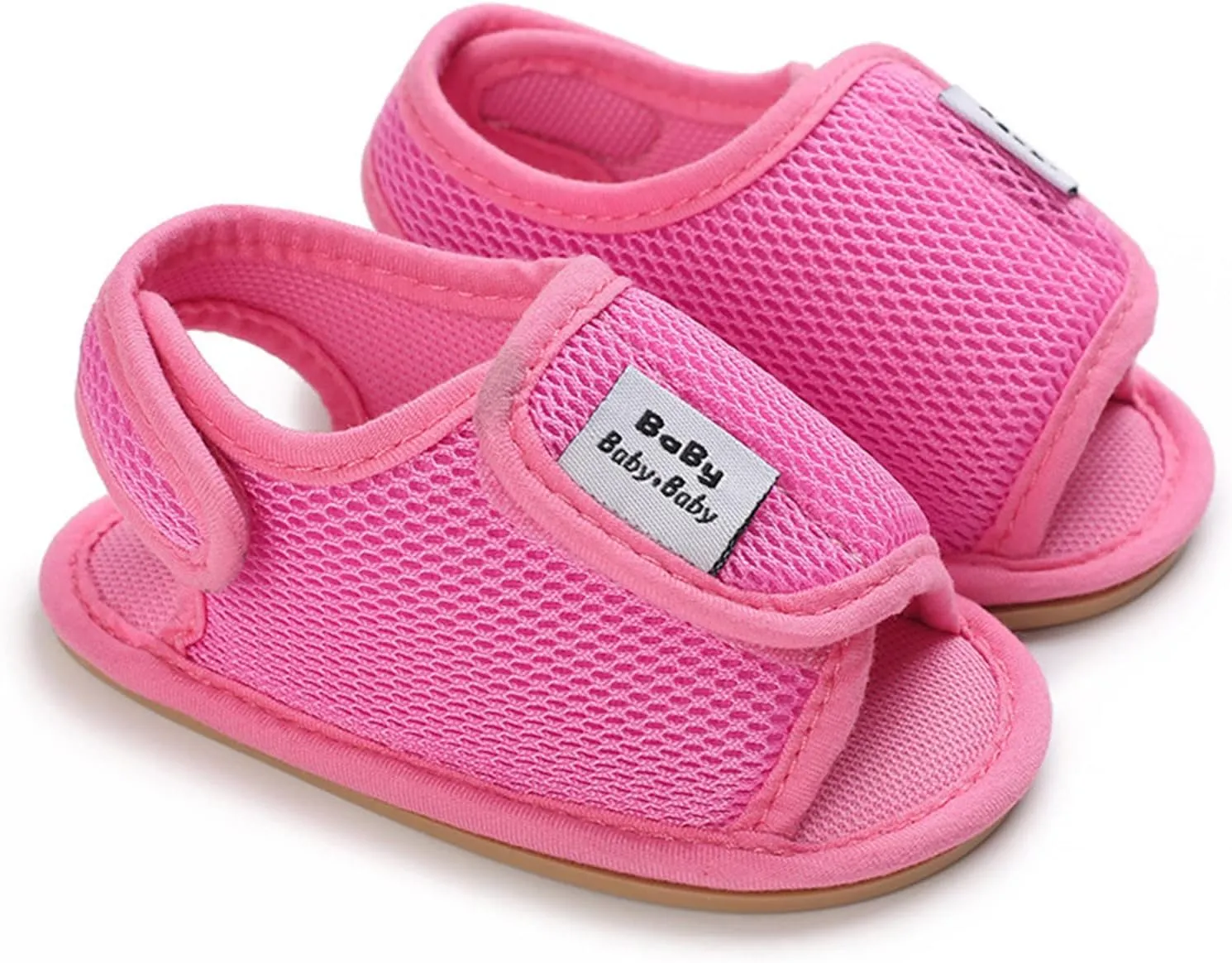 Baby Girl Water Shoes Sandals Infant Premium Soft Anti-Slip Rubber Sole Toddler Outdoor Beach Softy Walking Shoes