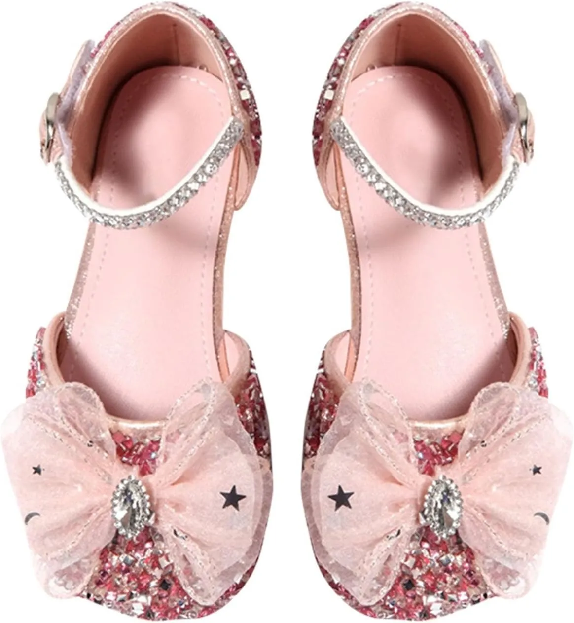 Baby Girls Bowknot Princess Sandals Mary Jane Baotou Soft Sole Non Slip Shoes Fashion Casual Shoes Toddler Girl Shoes