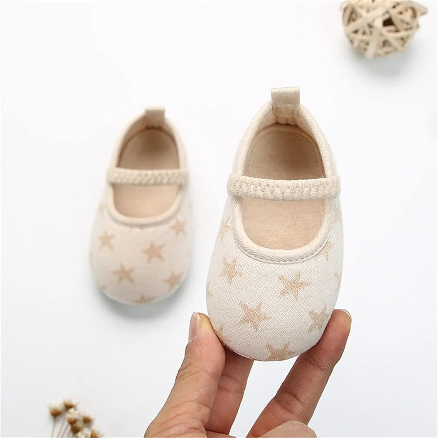 Baby Girls Non Slip for Toddler First Walkers Soft Sole Cotton Shoes Sneaker Wedding Party Christmas Baby Size 3