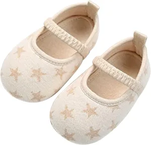 Baby Girls Non Slip for Toddler First Walkers Soft Sole Cotton Shoes Sneaker Wedding Party Christmas Baby Size 3