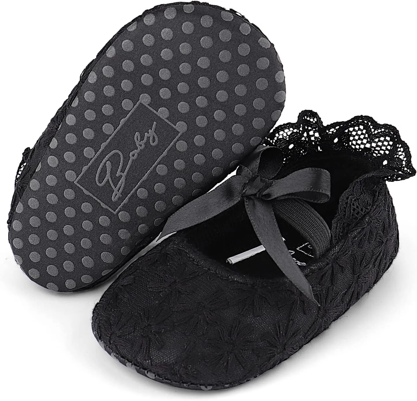 Baby Girls Princess Bowknot Soft Sole Cloth Crib Shoes Sneaker