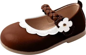 Baby Girls Soft Sole Mary Jane Shoes Soft Sole Beautiful Girls Wedding Party Princess Dress Shoes Toddler Shoes