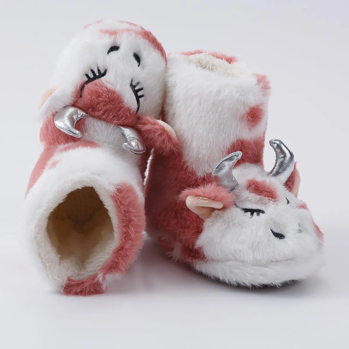 Baby Girls' Unicorn Slippers Rubber Home Boots Slippers