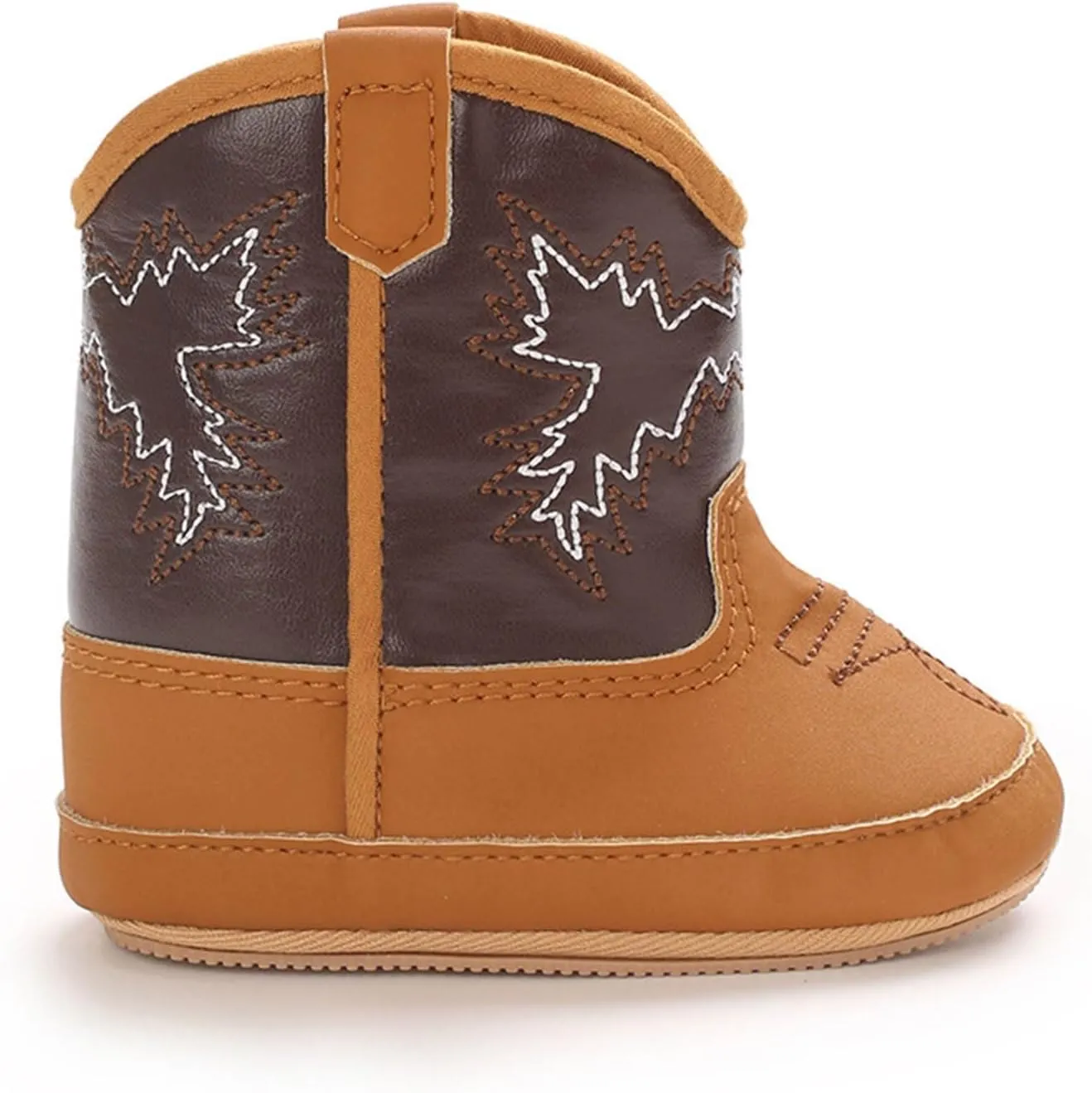 Baby Infant Soft PU Non Slip Soles Cute Little Boots 0 1 Years Old Newborn Walking Shoes Baby Boy Fuzzy Boots