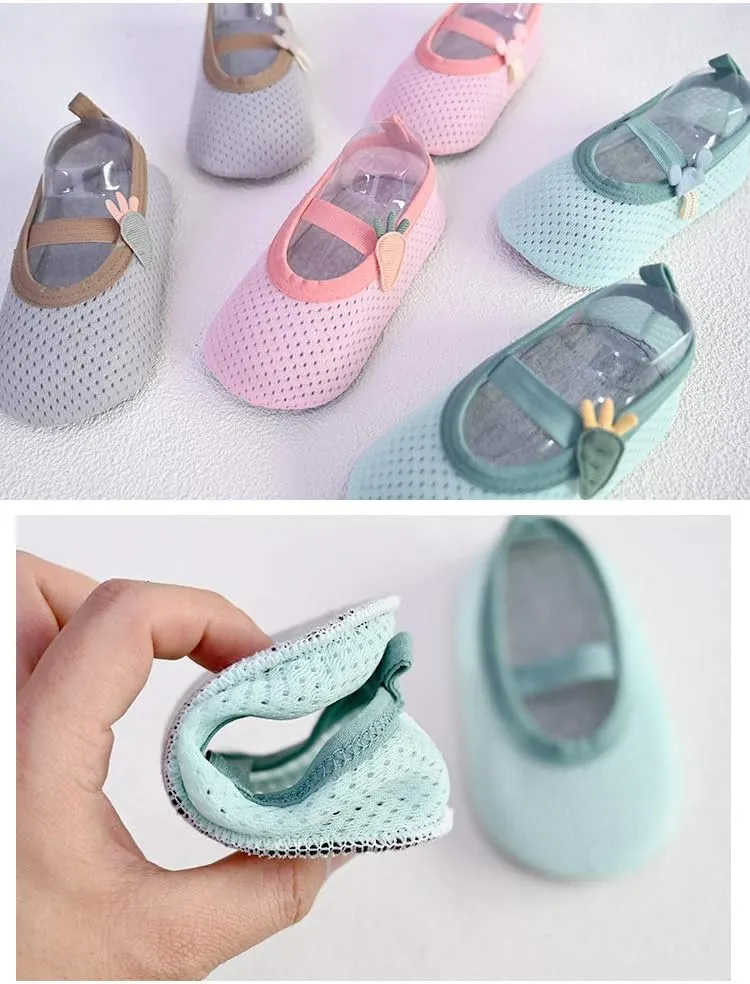 Baby Non-slip Floor Socks - Children's Toddler Cartoon Skidless Socks and Shoes