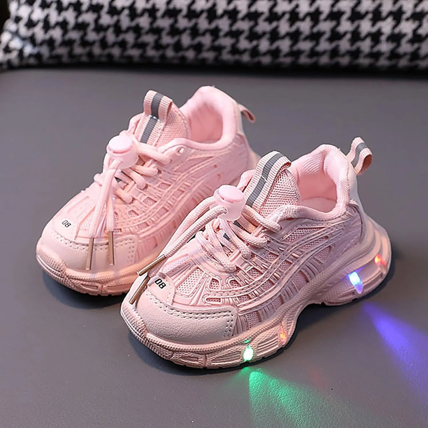 Baby Shoes Boy Girl Infant Sneakers Children Shoes Sports Shoes Light Shoes Small White Shoes Non-SIip Tennis Shoes