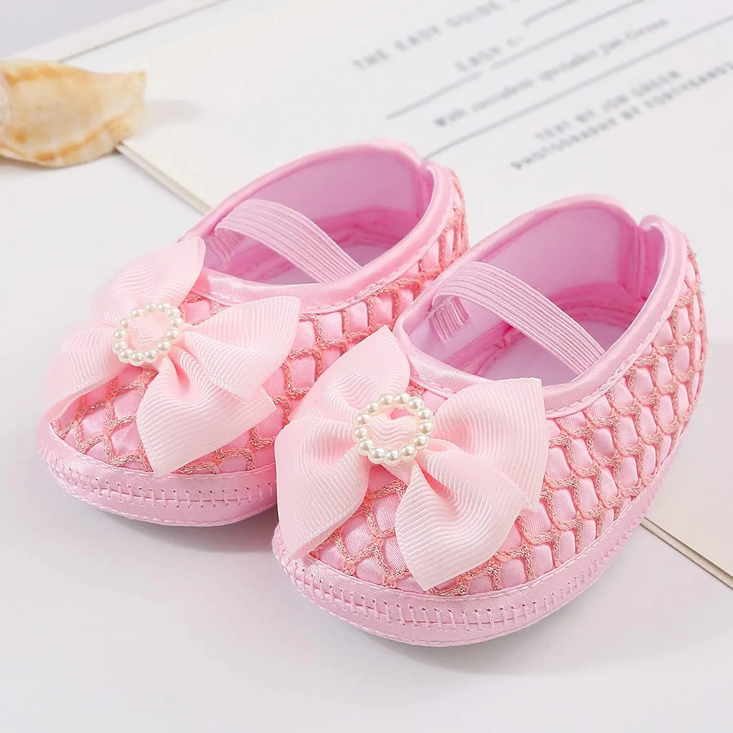Baby Shoes Fashion Soft Sole Infant Shoes Pearl Dress Flower Princess Shoes Infant Shoes Buys Shoes