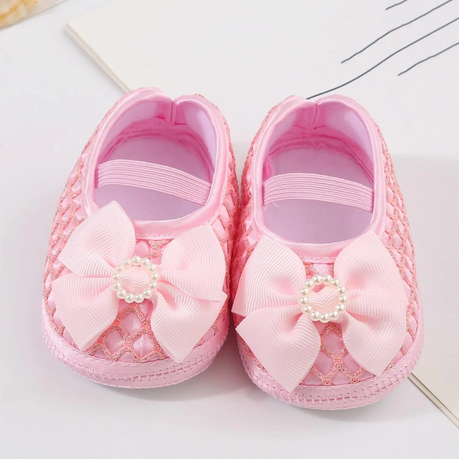 Baby Shoes Fashion Soft Sole Infant Shoes Pearl Dress Flower Princess Shoes Infant Shoes Buys Shoes