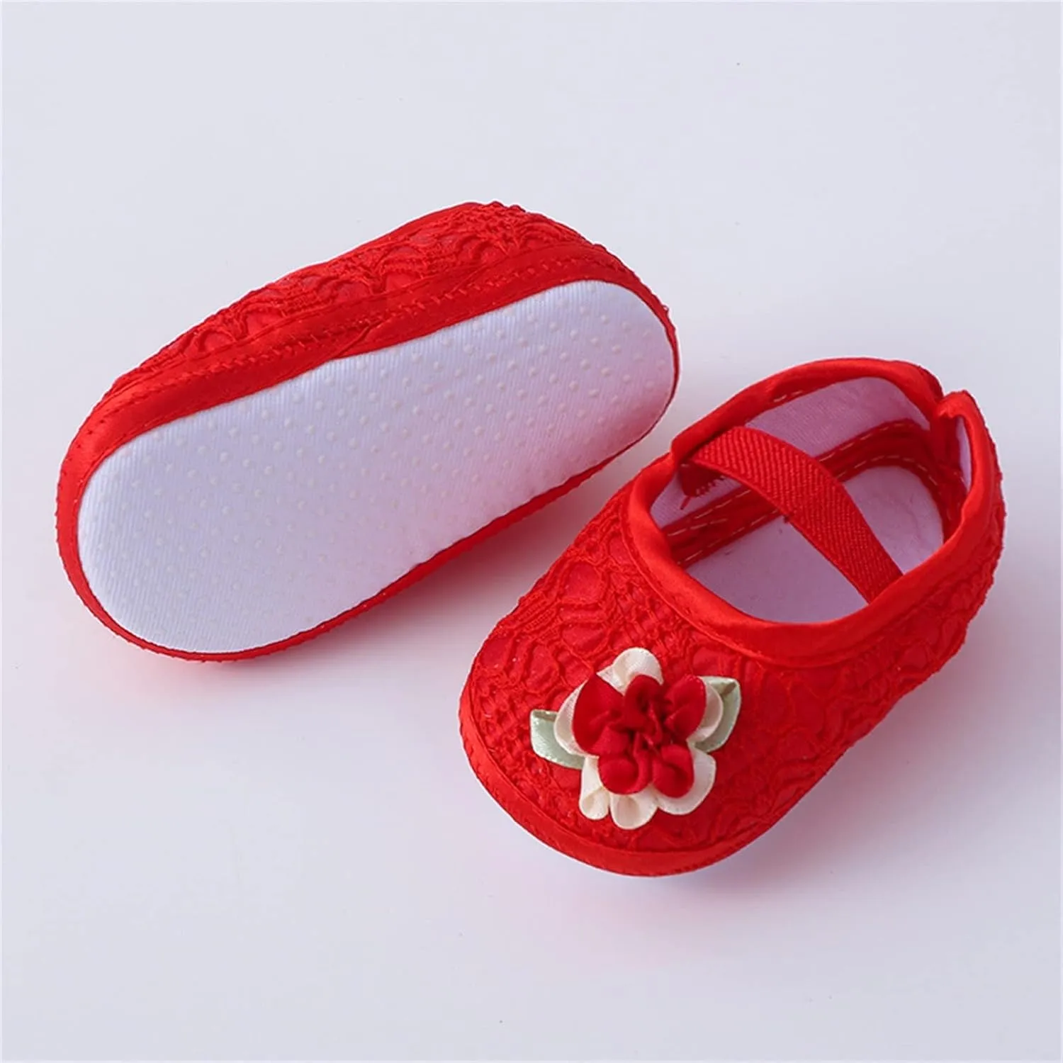 Baby Shoes Fashion Soft Sole Toddler Dress Flower Princess Shoes Toddler Shoes Kids Slip on