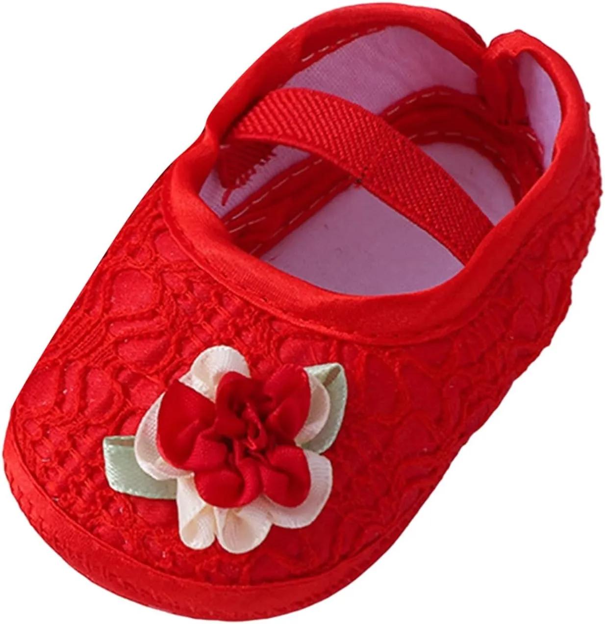 Baby Shoes Fashion Soft Sole Toddler Dress Flower Princess Shoes Toddler Shoes Kids Slip on