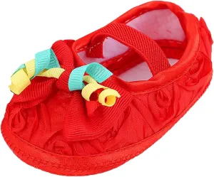Baby Shoes Fashion Soft Sole Toddler Shoes Pearl Dress Flower Princess Shoes Toddler Personalized Infant Soft