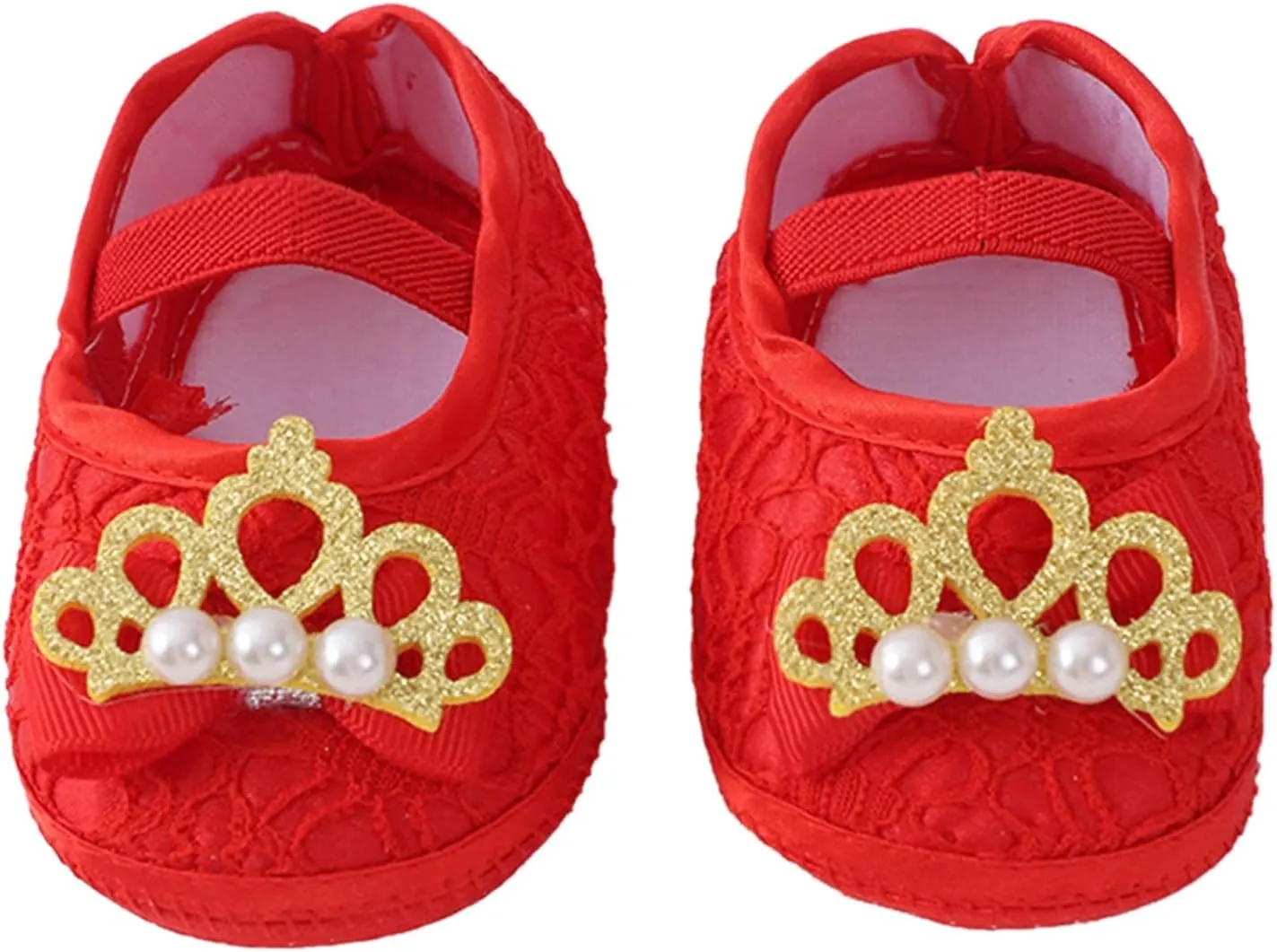 Baby Shoes Fashion Soft Sole Toddler Shoes Pearl Dress Flower Princess Shoes Toddler Shoes Kids Furry Slippers