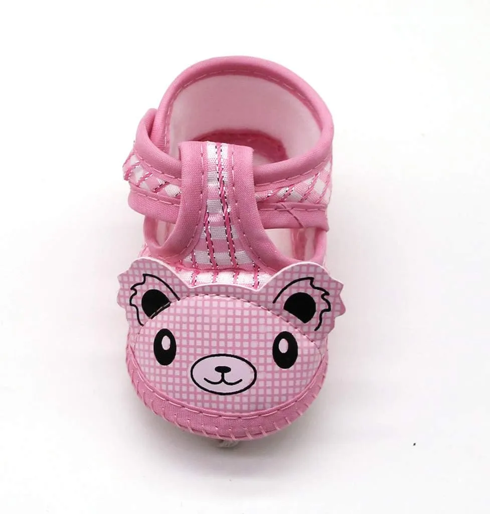 Baby Shoes Newborn Baby Girls Cartoon Prewalker Soft Sole Sandals Single Shoes House Shoes