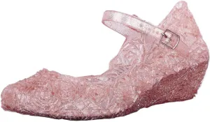 Baby Shoes Size 3 Cosplay Single Baby Party Girls Shoes Kids Wedge Infant Toddler Princess Sandals Baby Shoes Baby Soft Bottom Shoes for Boys