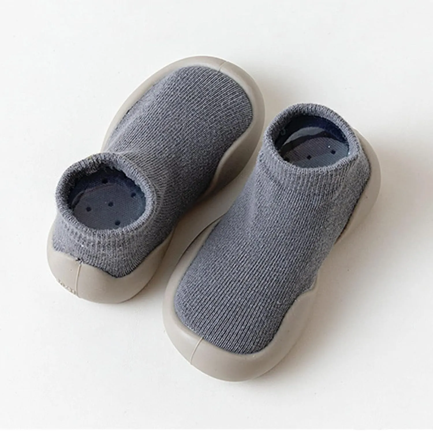 Baby Socks and Shoes Children's Floor Socks Spring Baby Home Floor Socks Soft Rubber Sole Light up Toddler Girls Shoes