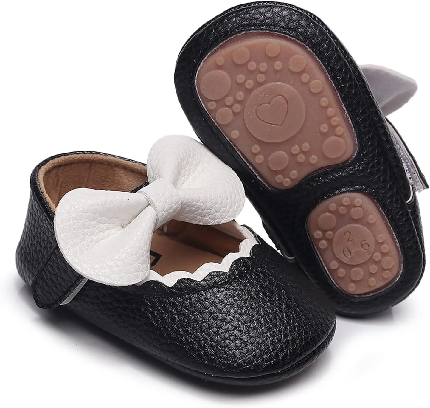 Baby Soft Sole Shoes Girl Infant Girls Single Shoes Ruffles Bowknot First Walkers Shoes Toddler Sandals Princess Shoes Boots Toddler Size 5