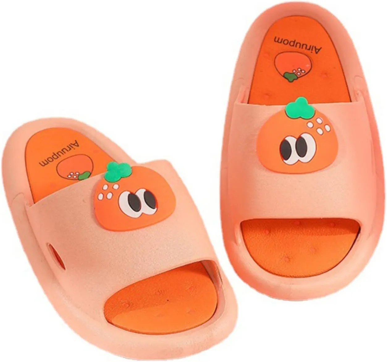 Baby Soft Sole Shoes New Children Sandals And Slippers Soft Sole EVA Middle Cushion Cute Fruit Indoor And