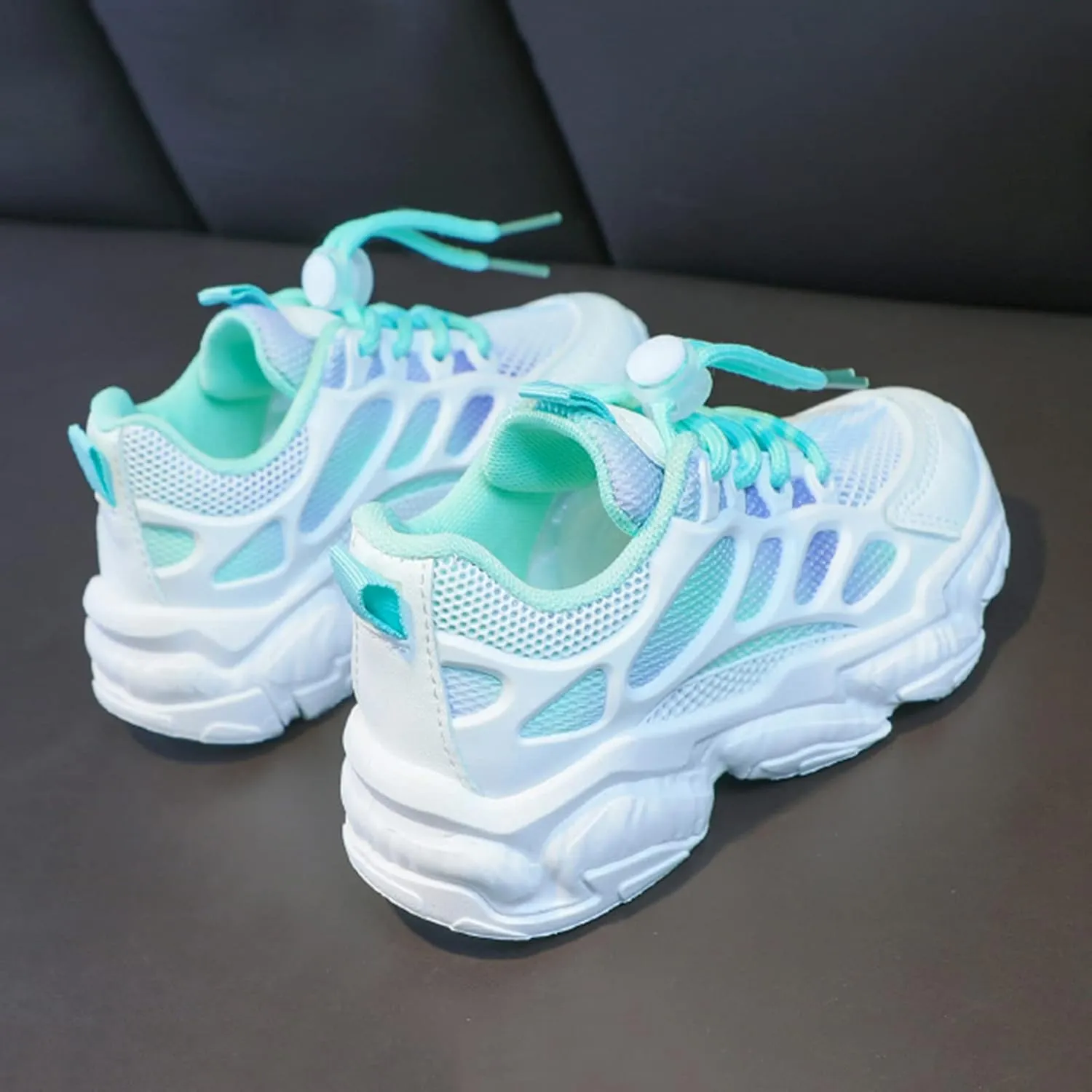 Baby Toddler Mesh Sports Sneaker Kids Leather Boys Sport Breathable Shoes Summer Walking Soft Sole Outdoor Athletic Shoes
