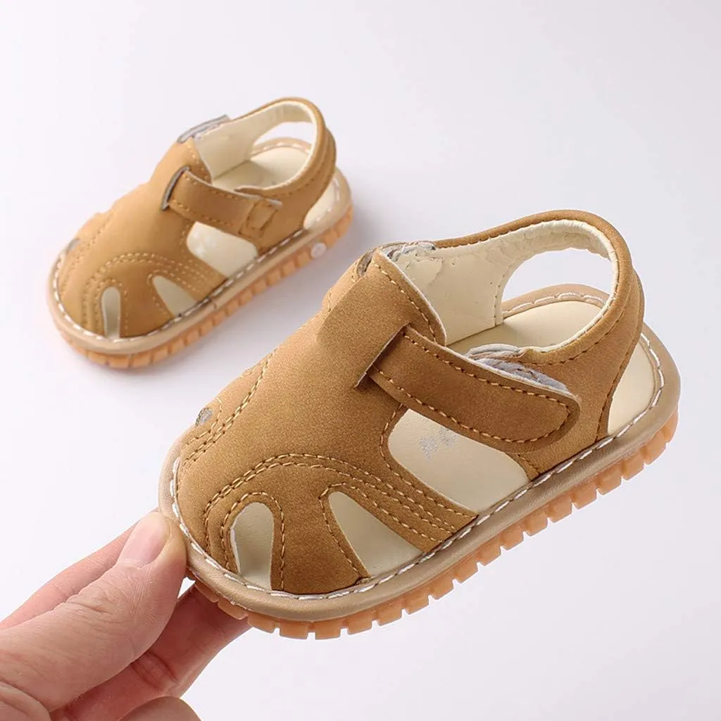 Baby Walking Shoes Shoes Sandals Boys Soft Baby Sole Shoes Girls Roman First Baby Infants First Walking Shoes