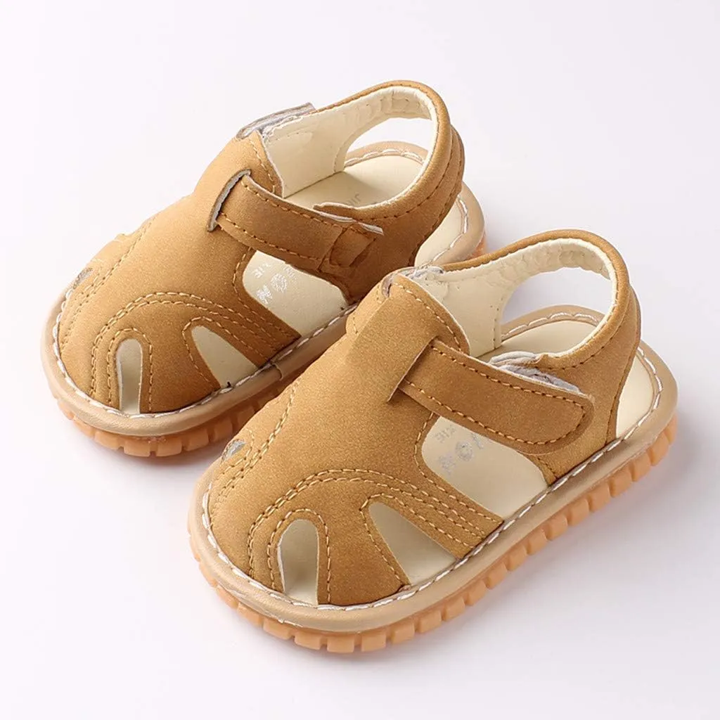 Baby Walking Shoes Shoes Sandals Boys Soft Baby Sole Shoes Girls Roman First Baby Infants First Walking Shoes