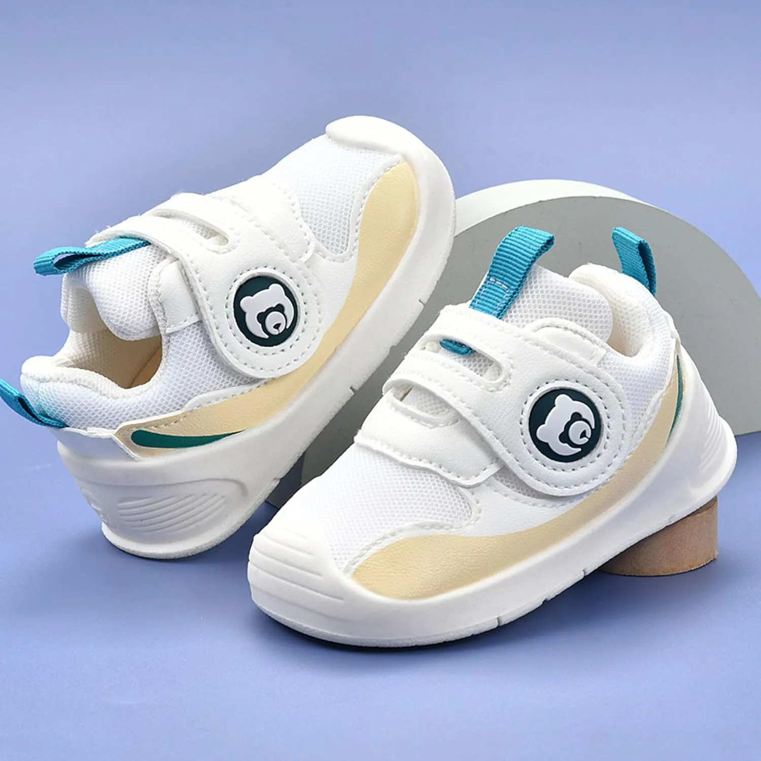 Baby Walking Sneakers Babies First Shoes Lightweight Mesh Infant Shoe Hook and Loop Breathable Outdoor Non-Slip