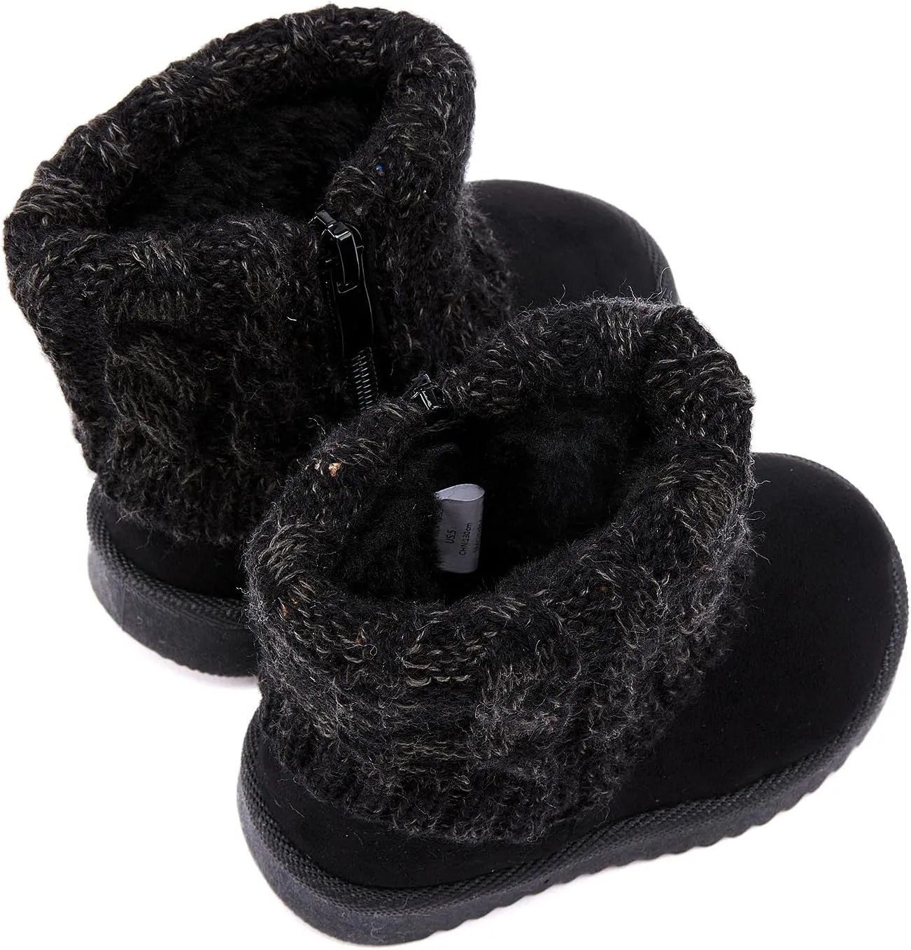 BMCiTYBM Baby Snow Boots Infant Boy Girl Winter Boots Nonslip Lightweight Outdoor Warm Shoes for Cold Weather 6 9 12 18 24 Months(Infant/Toddler)