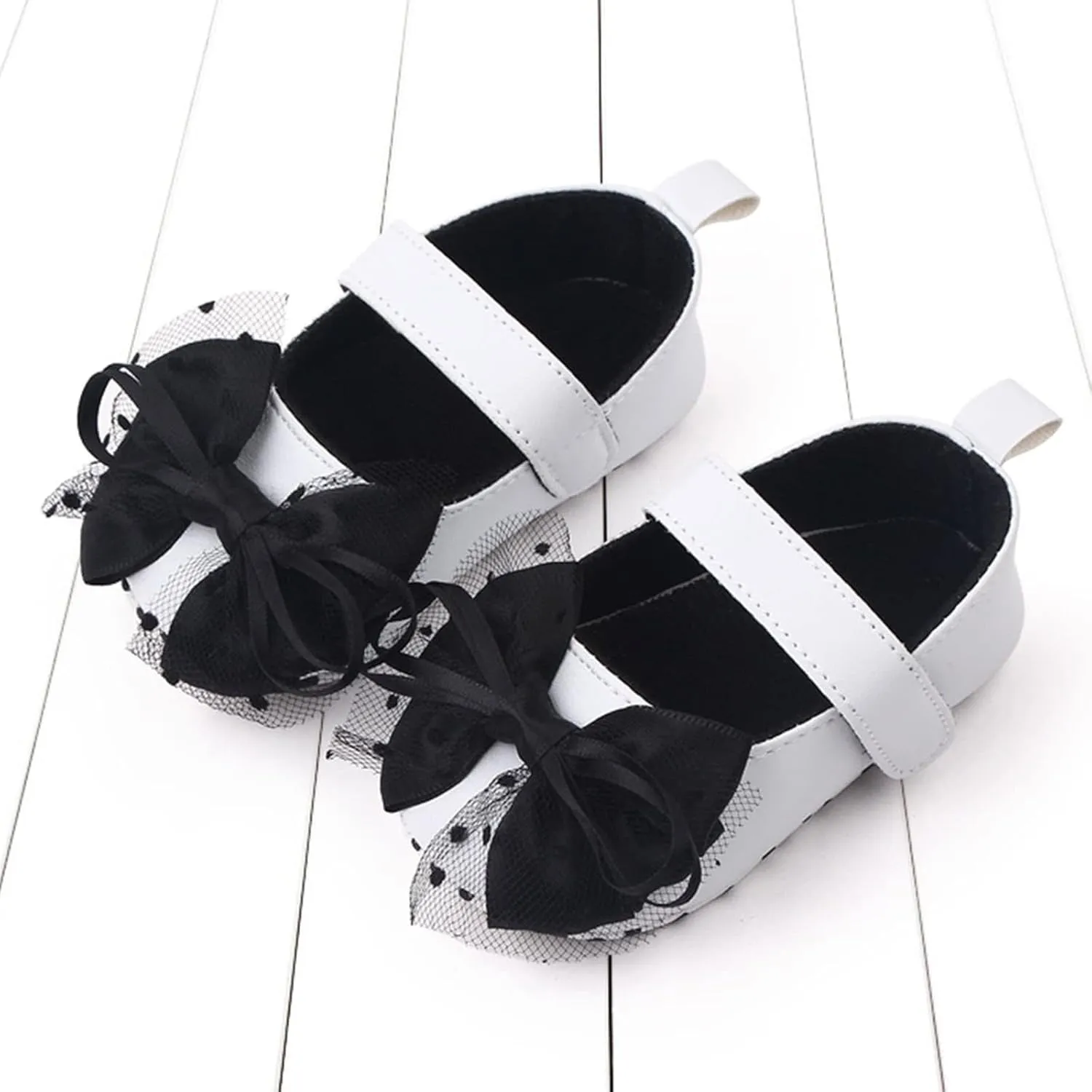 Boots for Toddler Babies Boys Infant Toddler Shoes Soft Sole Bow Hook Loop Casual Shoes Princess Shoes Dance Shoe